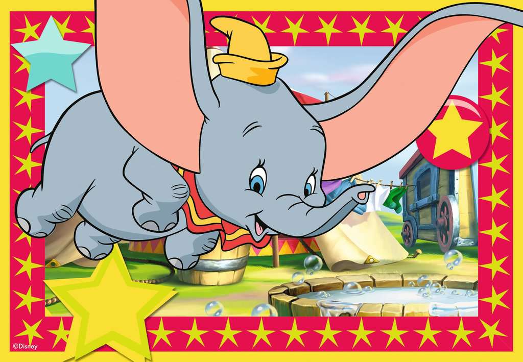 DISNEY - 2 Puzzle 12P - Dumbo
