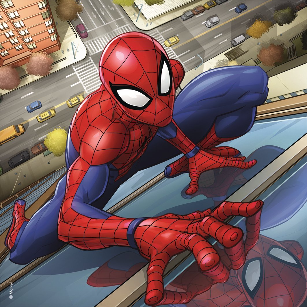 SPIDER-MAN - In action - 3 Puzzle 49P