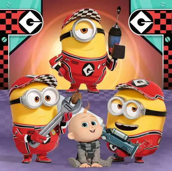 DESPICABLE ME 4 - Still evil - 3 Puzzle 49P
