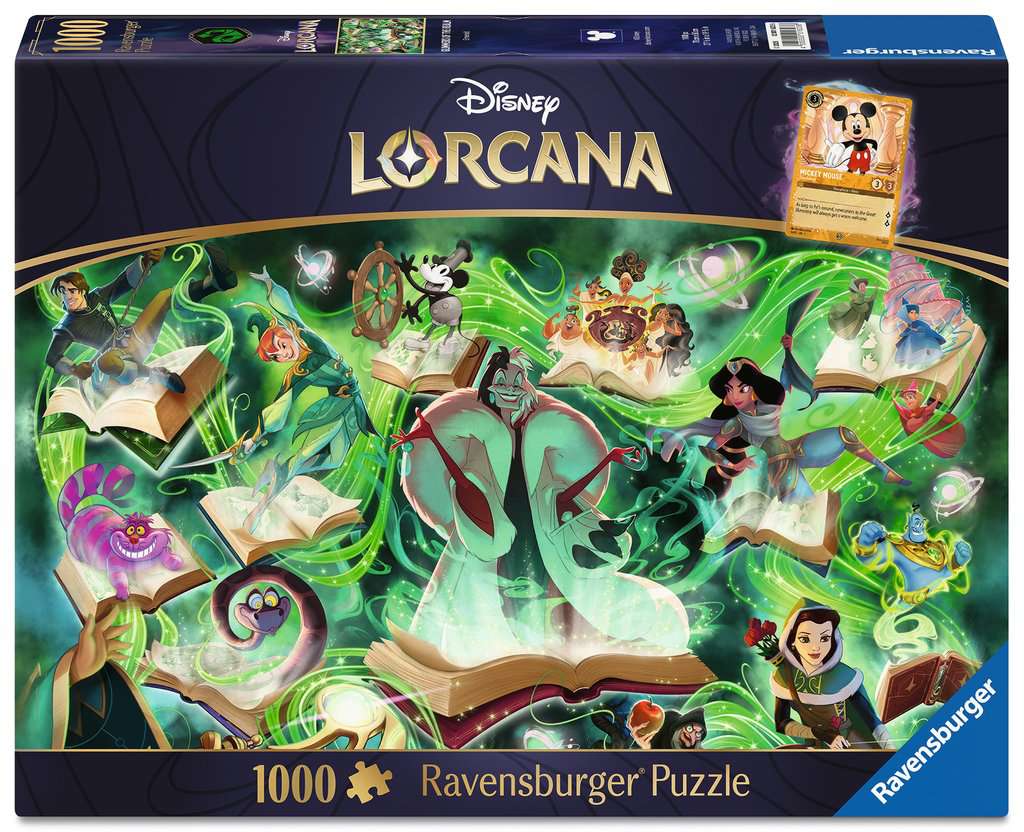 LORCANA - Emerald - Puzzle 1000P + 1 promo card (EN)