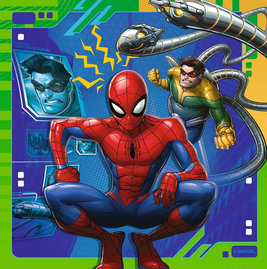 SPIDER-MAN - Special attack - 3 Puzzle 49P