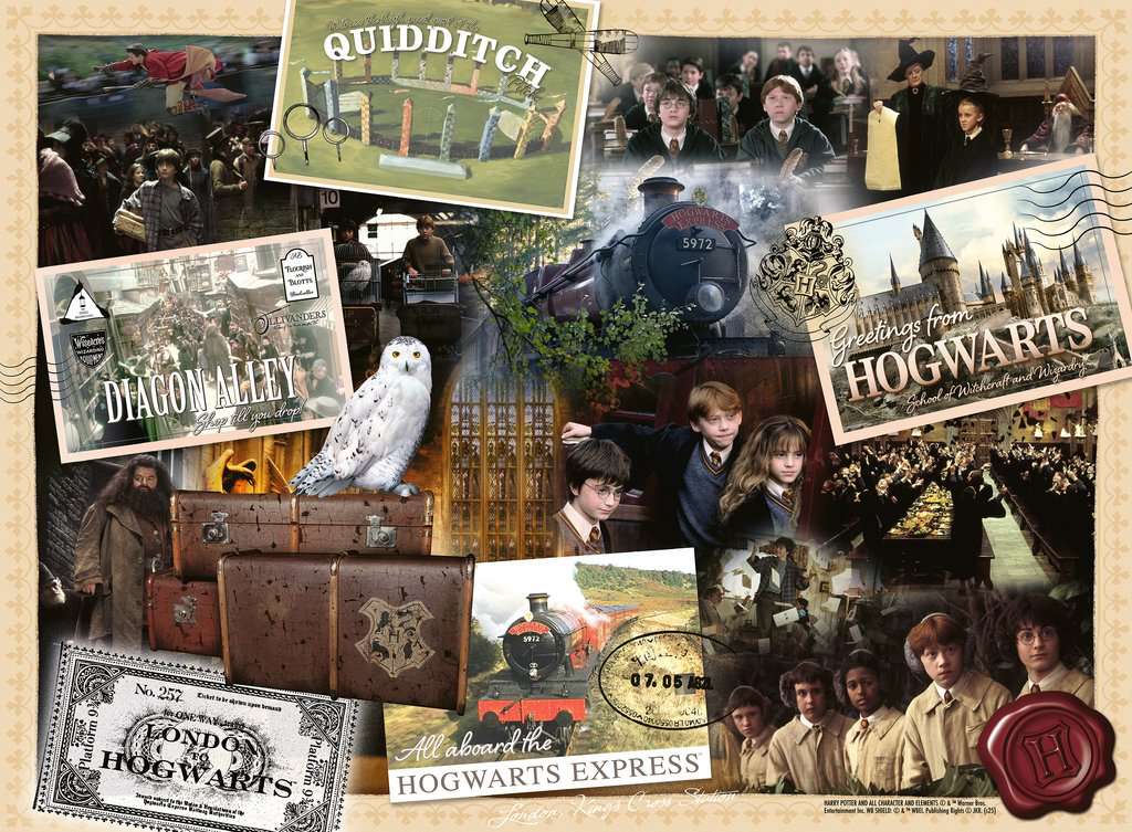 HARRY POTTER - Back at Hogwarts - Puzzle 300P XXL