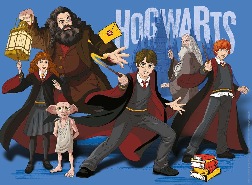 HARRY POTTER - Harry Potter à Poudlard - Puzzle 300P XXL