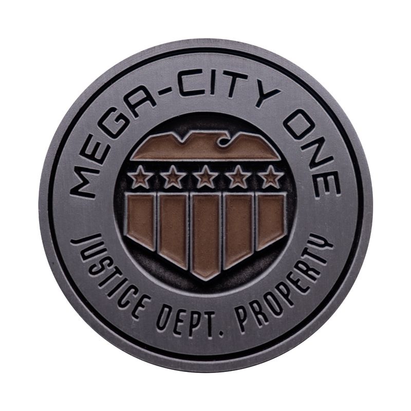 2000AD JUDGE DREDD - Mega-City One - Limited Edition Coin