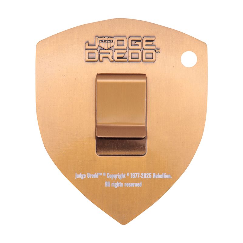 2000AD JUDGE DREDD - Badge - Replica Limited Edition