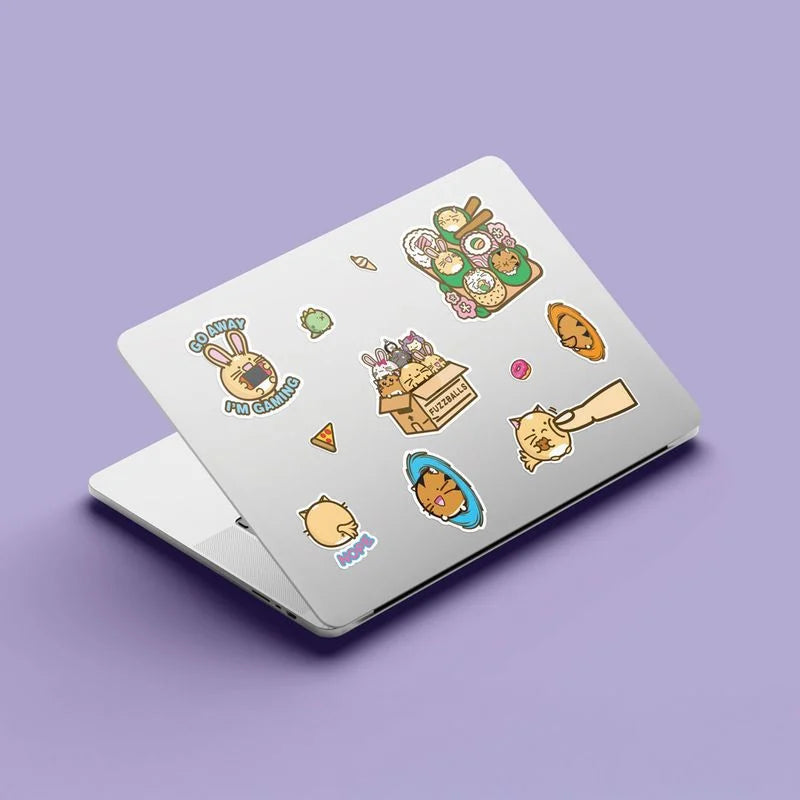 FUZZBALLS - Set of tech decals