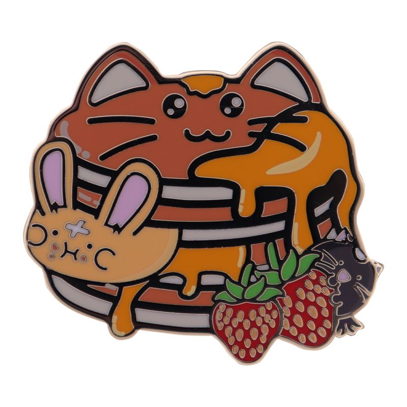 FUZZBALLS - Mystery Box of 12 Pin Badge