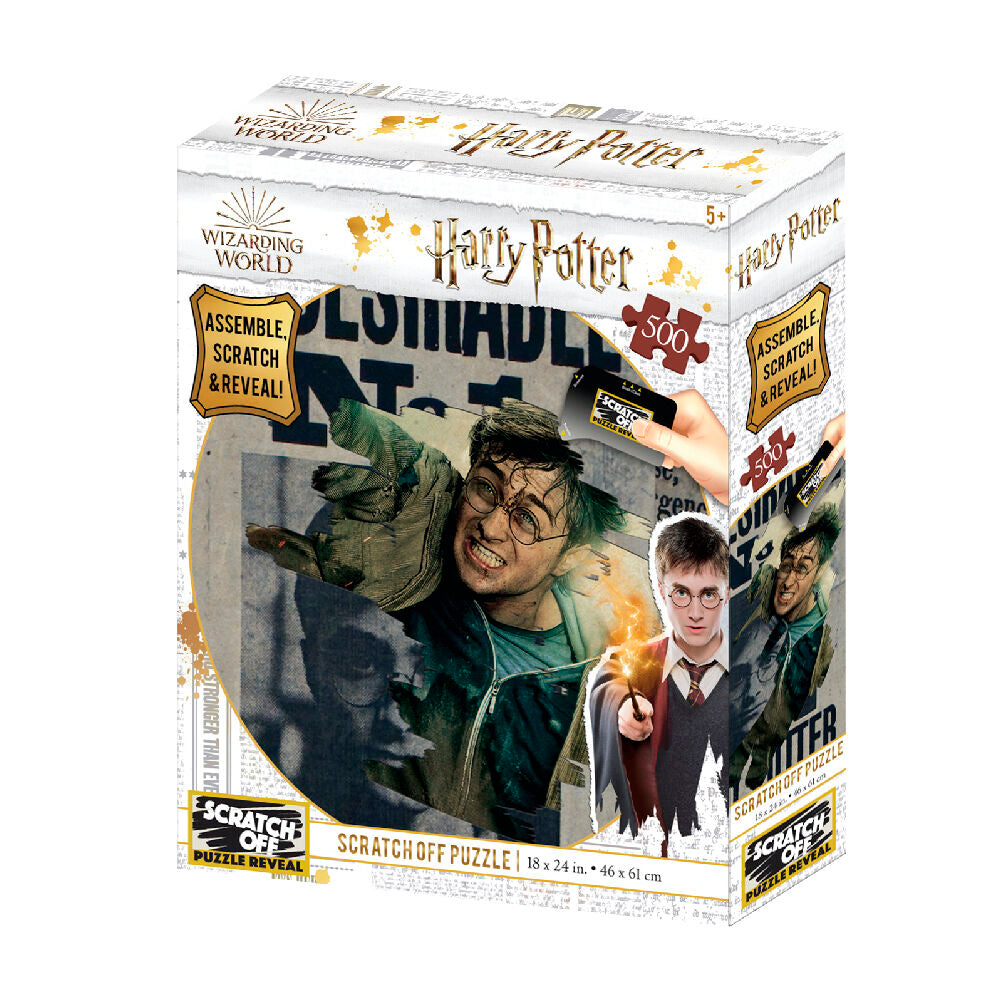 HARRY POTTER - Wanted - Scratch Puzzle 500P '61x4c6m'