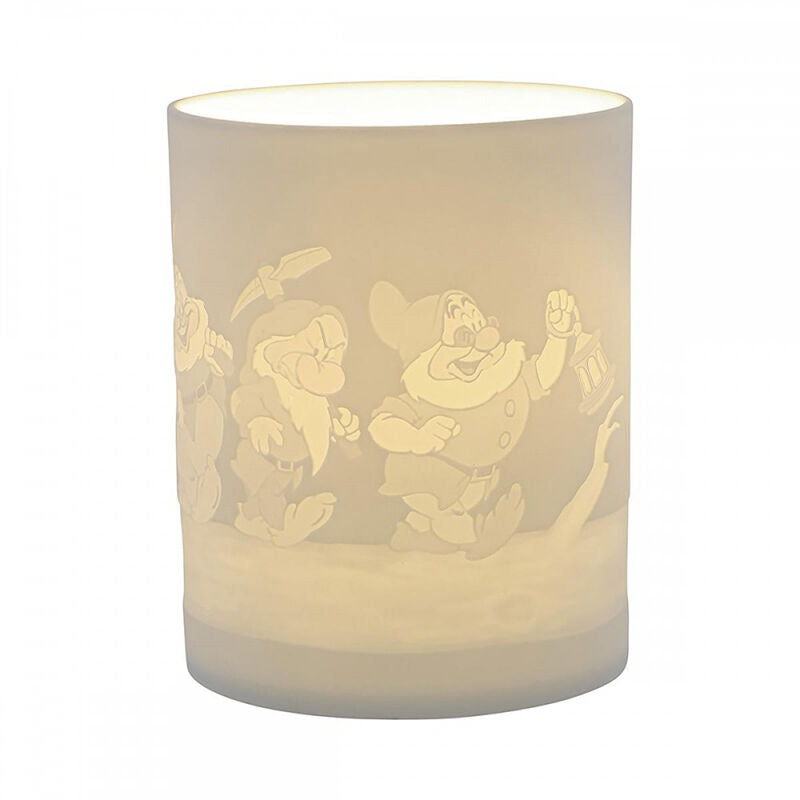 DISNEY - The 7 Dwarfs - Candle Lamp - 9,5 x 12 cm