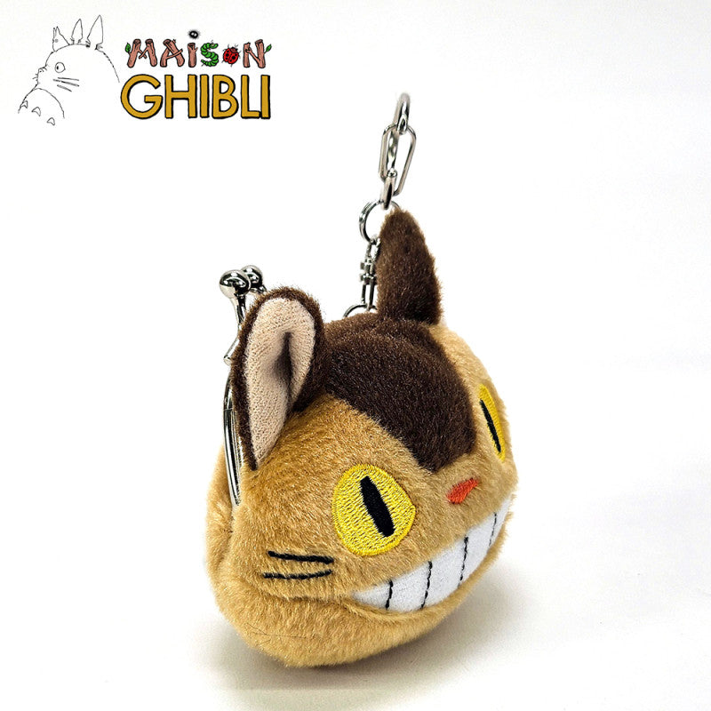 MY NEIGHBOR TOTORO - Catbus - Mini Fuwafuwa purse 7cm