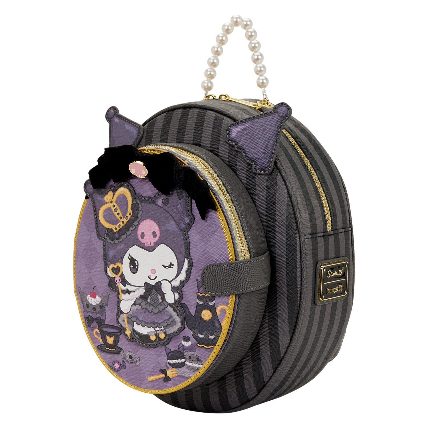 SANRIO - Kuromi "20th Anniversary" - Mini Backpack LoungeFly