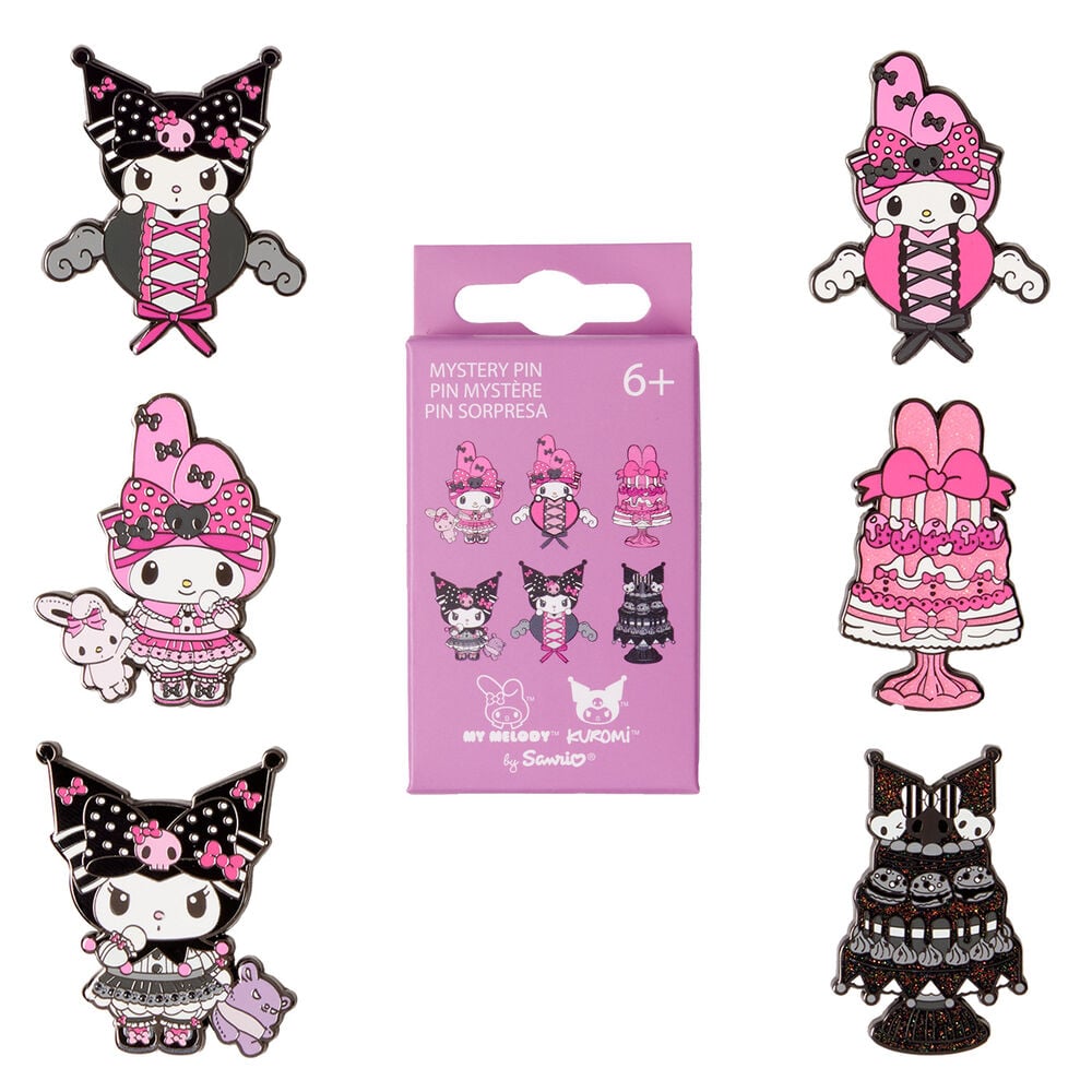 SANRIO - My Melody And Kuromi - Funko Blind Box Enamel Pins