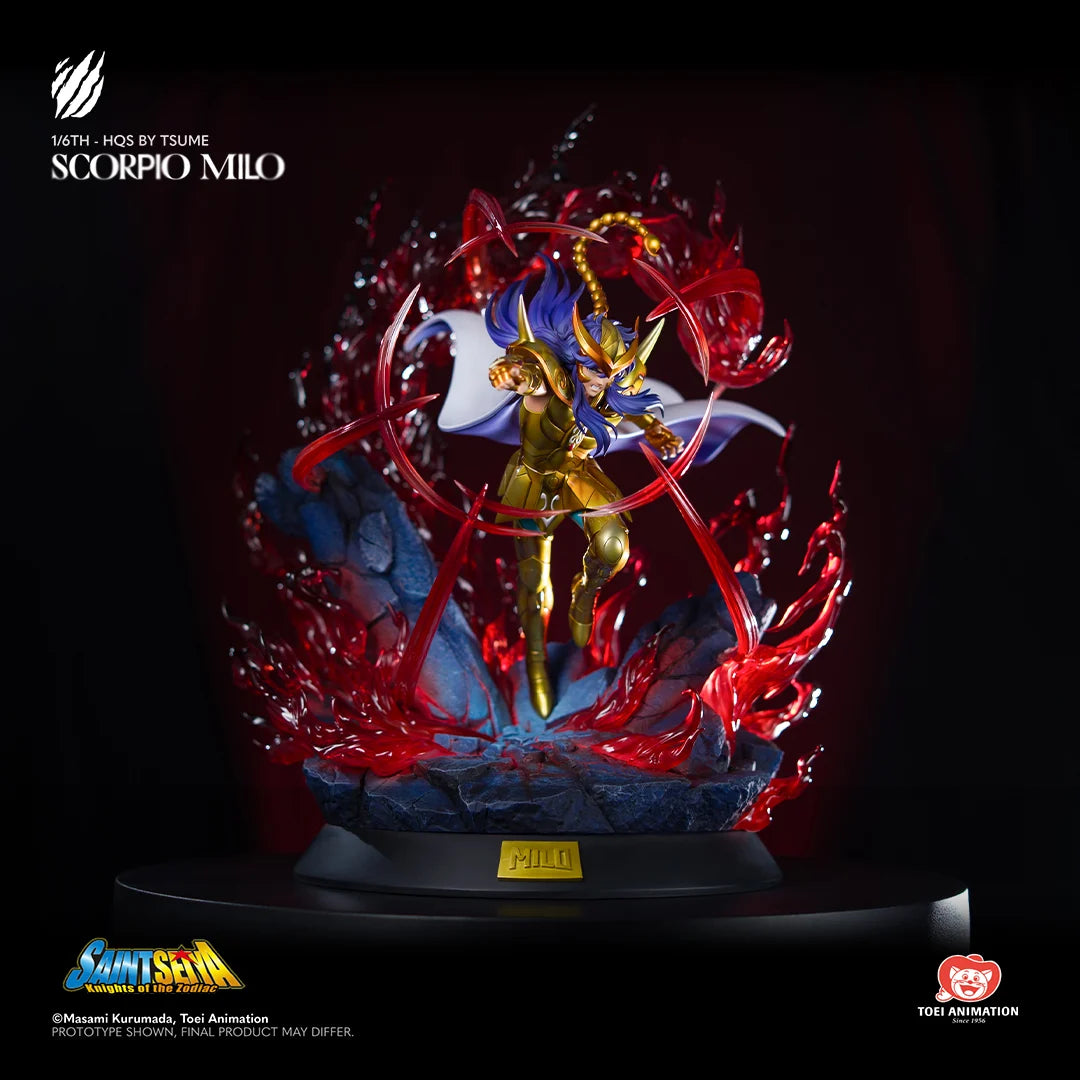 SAINT SEIYA - Scorpio Milo - Statue HQS 1/6 By Tsume 62cm