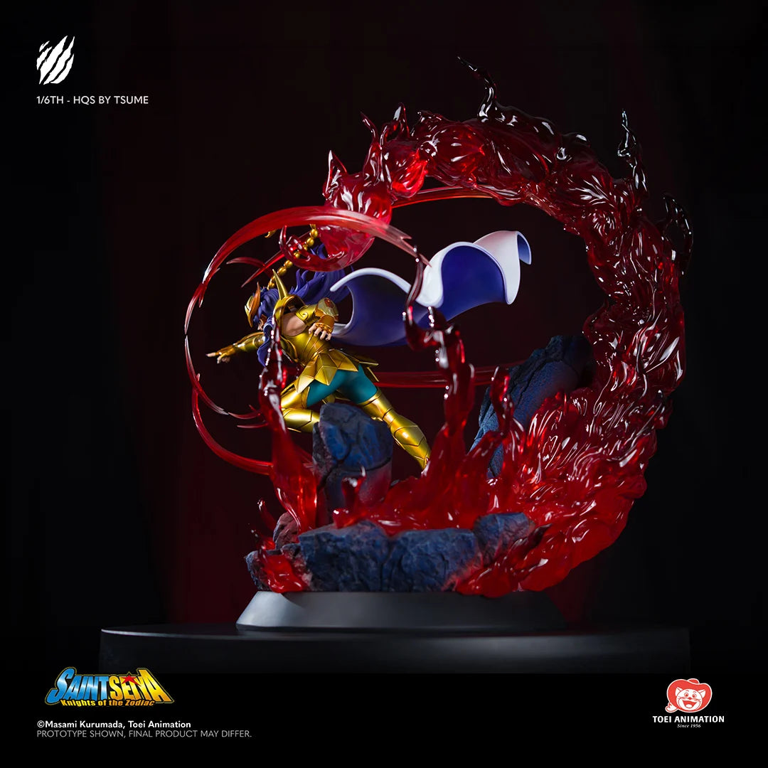 SAINT SEIYA - Scorpio Milo - Statue HQS 1/6 By Tsume 62cm