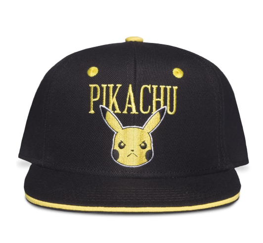 POKEMON - Angry Pikachu - Snapback Cap