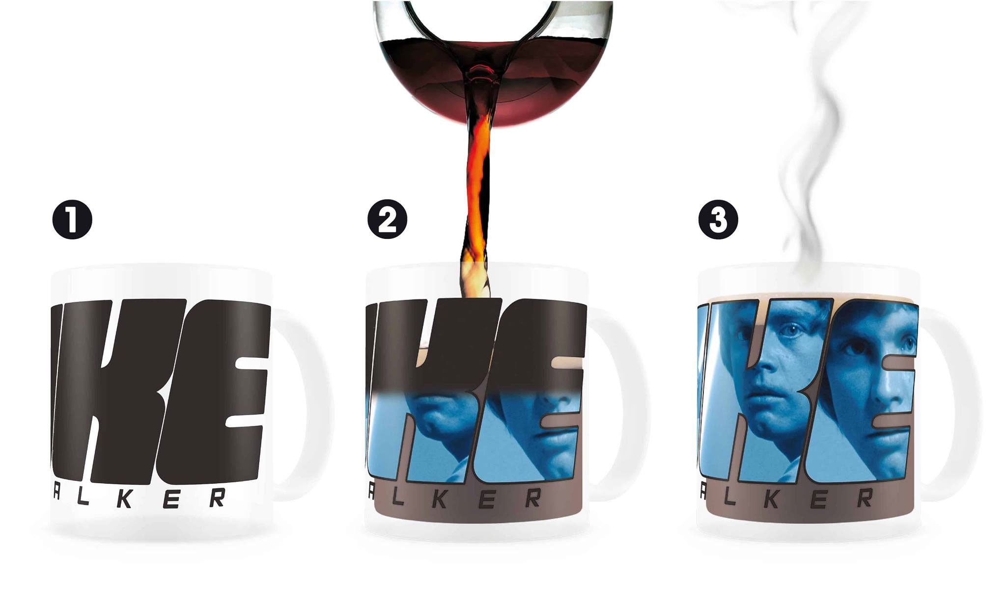 STAR WARS - Mug - LUKE - Termal Changing
