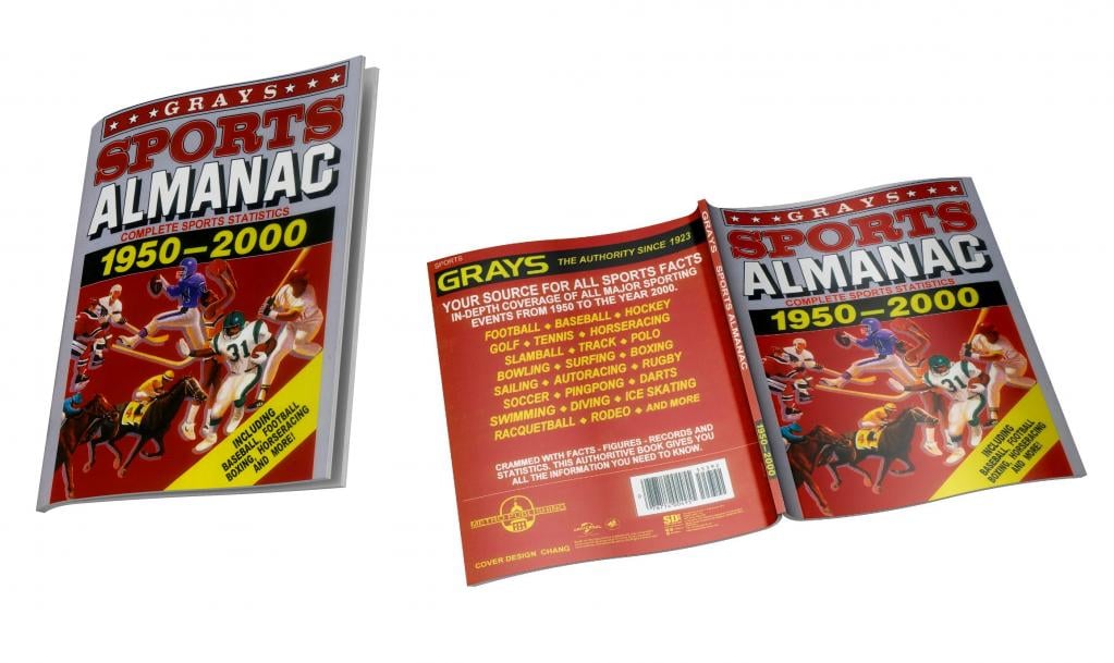 BACK TO THE FUTURE - Grays Sports Almanac - A5 Notebook