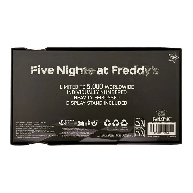 FNAF - Pizzaplex Opening Night Ticket - Replica Limited Edition