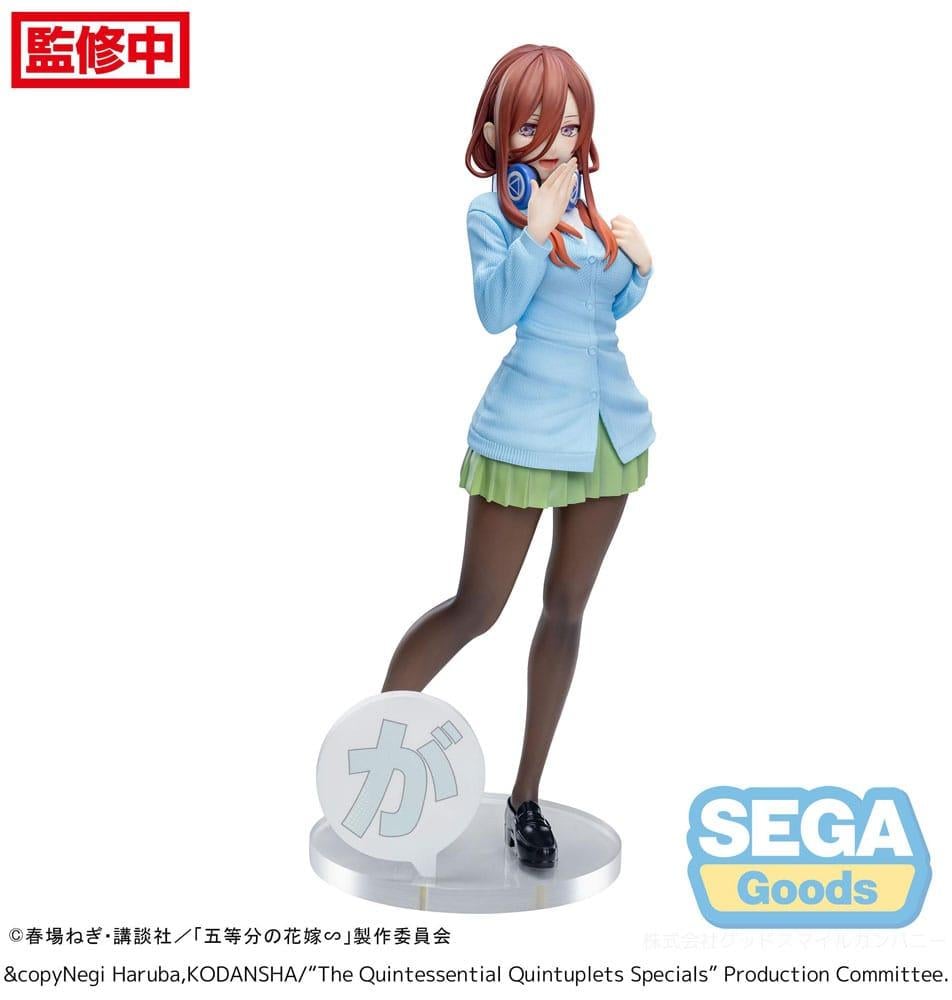 QUINTESSENTIAL QUINTUPLETS SPECIALS - Miku - Statue Luminasta 20cm