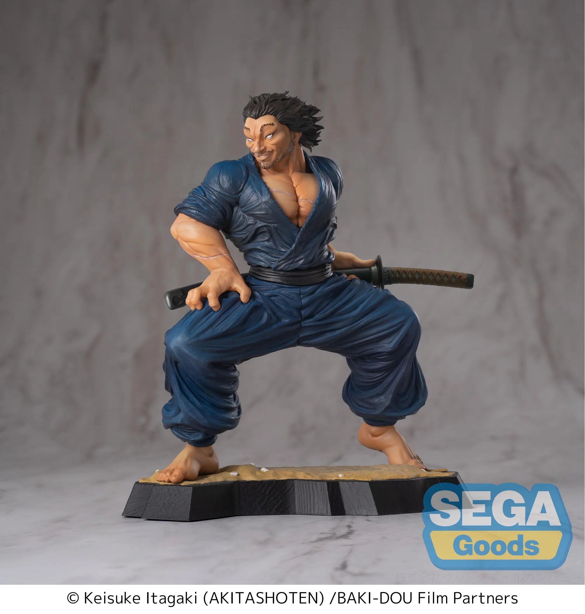 BAKI-DOU - Musashi Miyamoto - Figure Luminasta 17cm