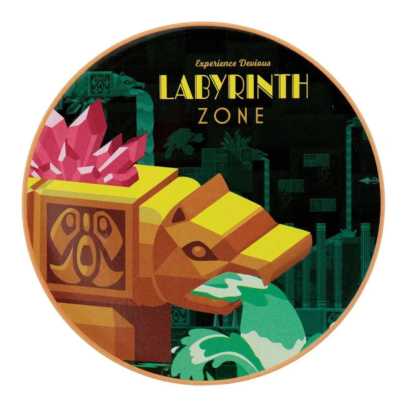 SONIC - 4 Embossed Metal Coasters