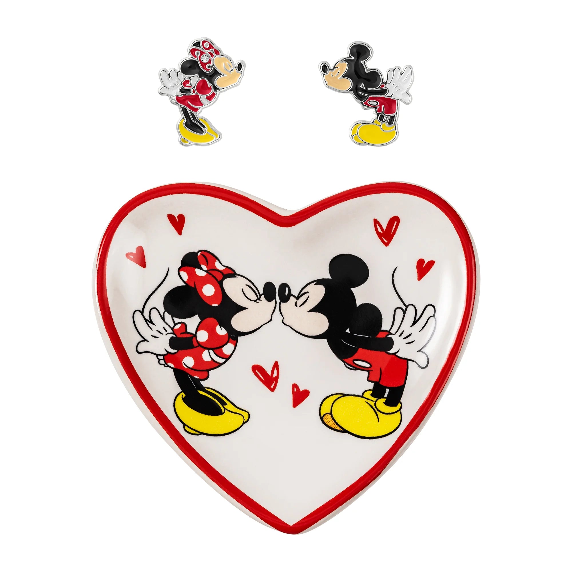 MICKEY & MINNIE - Gift Box - Earrings + Trinket Tray