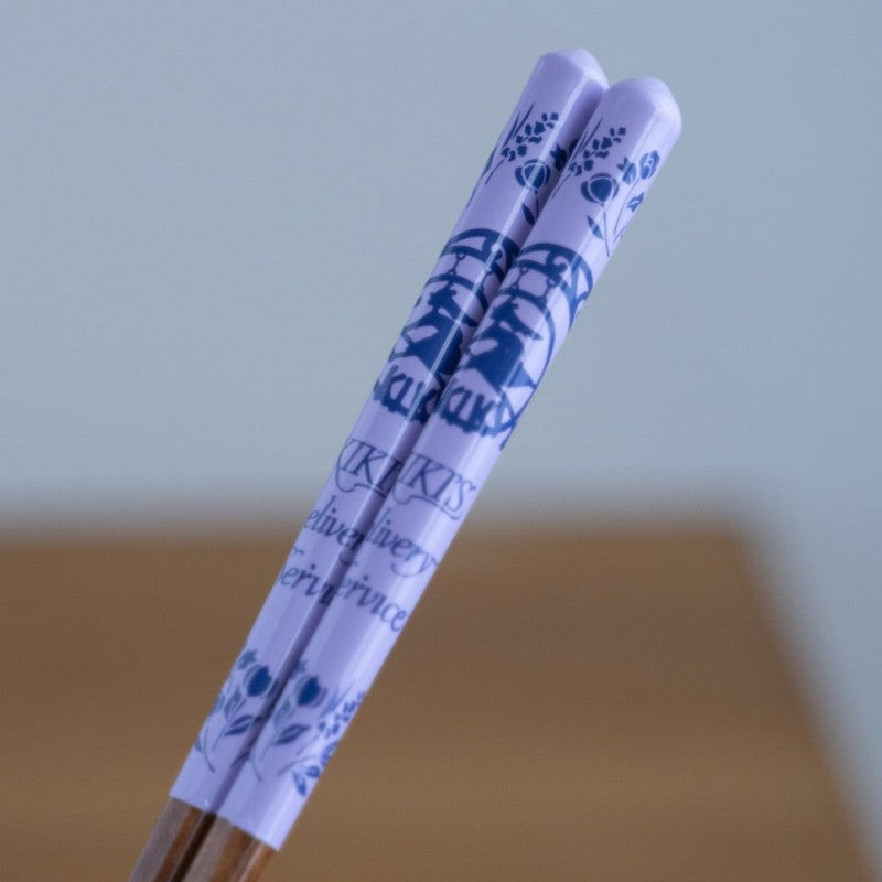 KIKI'S DELIVERY SERVICE - Violet Sketches - Lacquered Chopstick 21cm