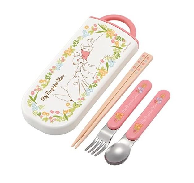 MY NEIGHBOR TOTORO - Mei & Totoro- Chopstick spoon and fork set