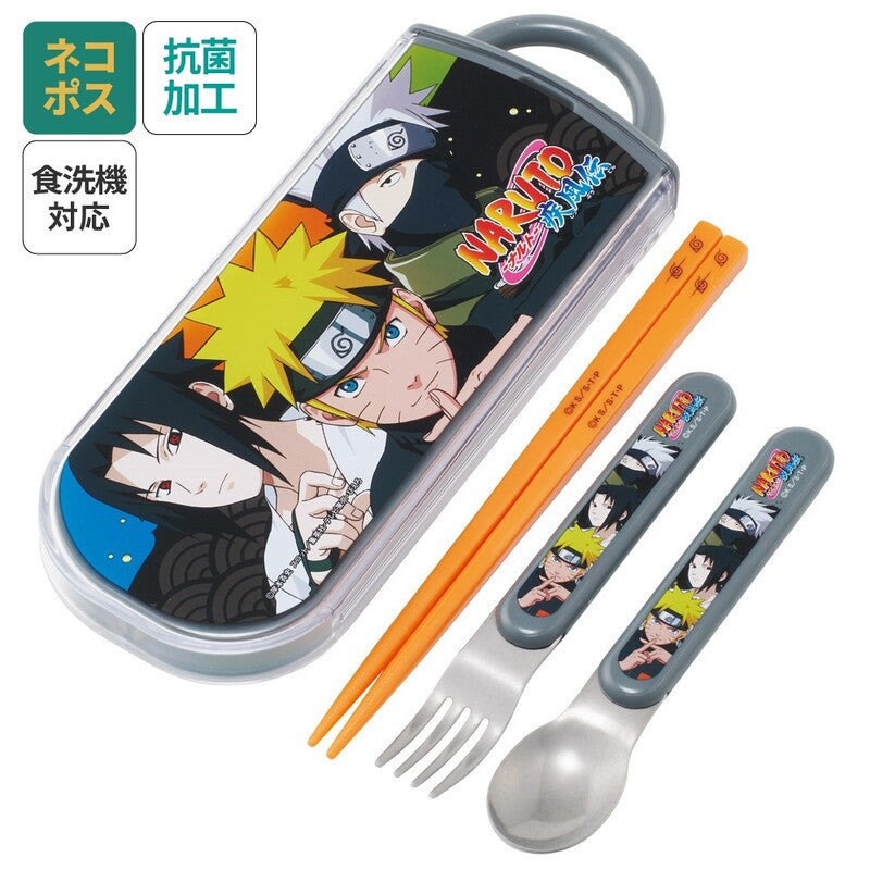 NARUTO - Team 7 - Chopstick spoon and fork set
