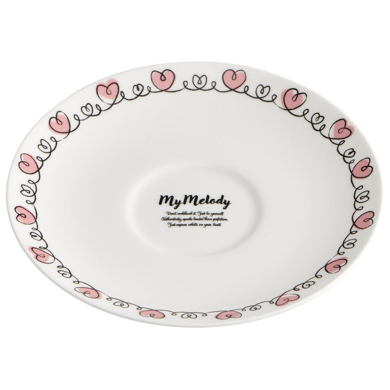 HELLO KITTY - My Melody - Cup and saucer "Bone China" 240ml