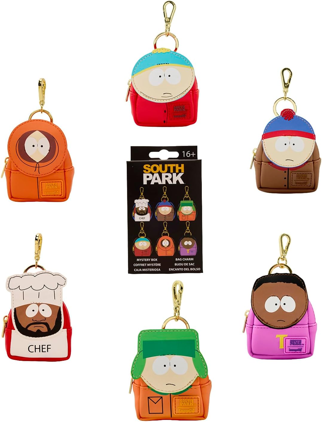 SOUTH PARK - Mini Backpack Bag Charm Loungefly Mystery Box