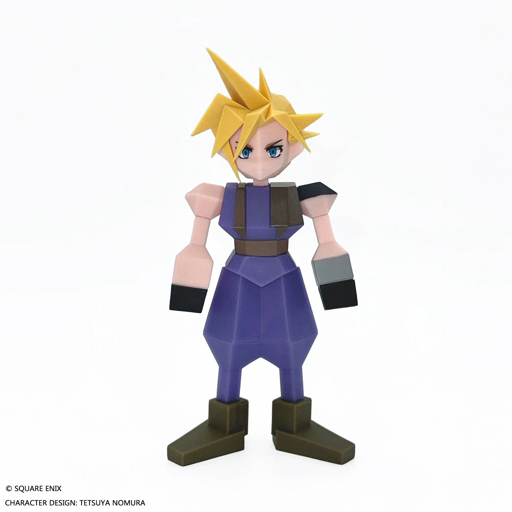 FINAL FANTASY VII - Cloud Strife - Figure Polygon Soft Vinyl 15cm