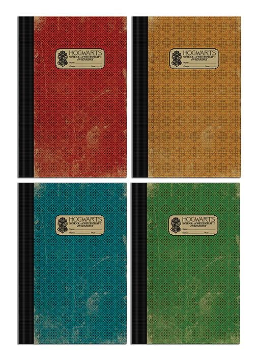 FANTASTIC BEASTS 2- Pack 4 x Exercise Books B5 - Hogwarts