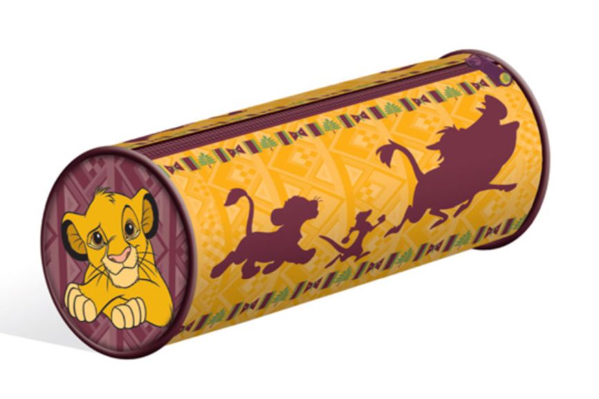 DISNEY - Barrel Pencil Case - Lion King - Hakuna Matata