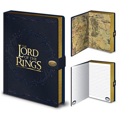 LORD OF THE RINGS - Map - Notebook A5 Premium