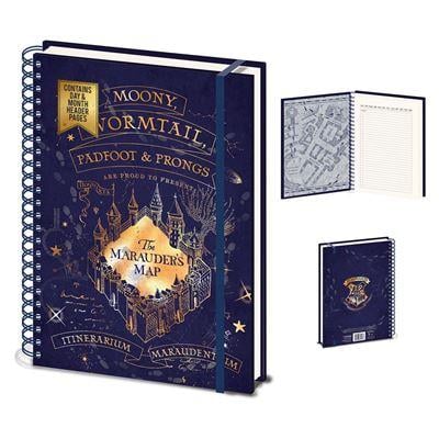 HARRY POTTER - Marauders Map - Wiro Notebook A4