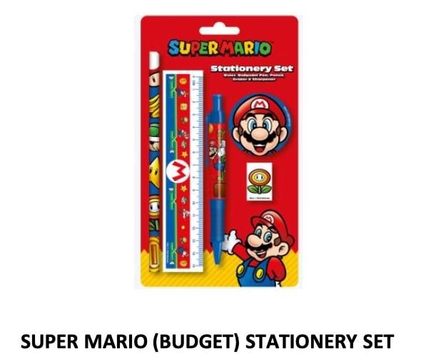 NINTENDO - Super Mario - Stationery Set