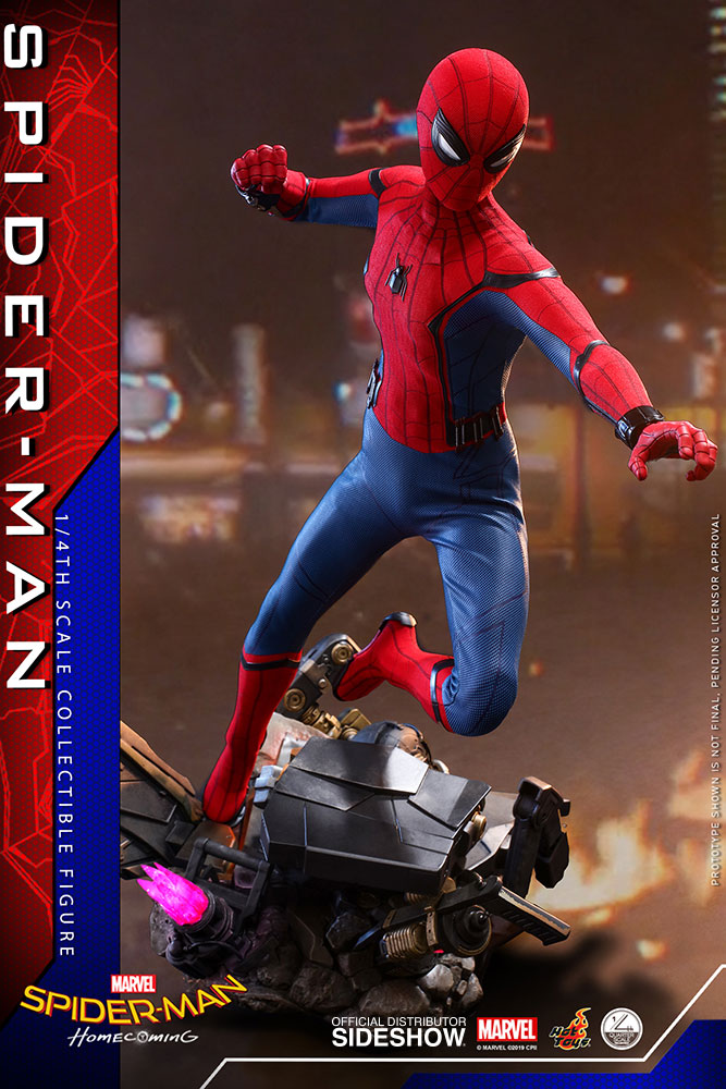 HOMECOMING - Spider-Man - Figurine Exlusive 28cm REPROD