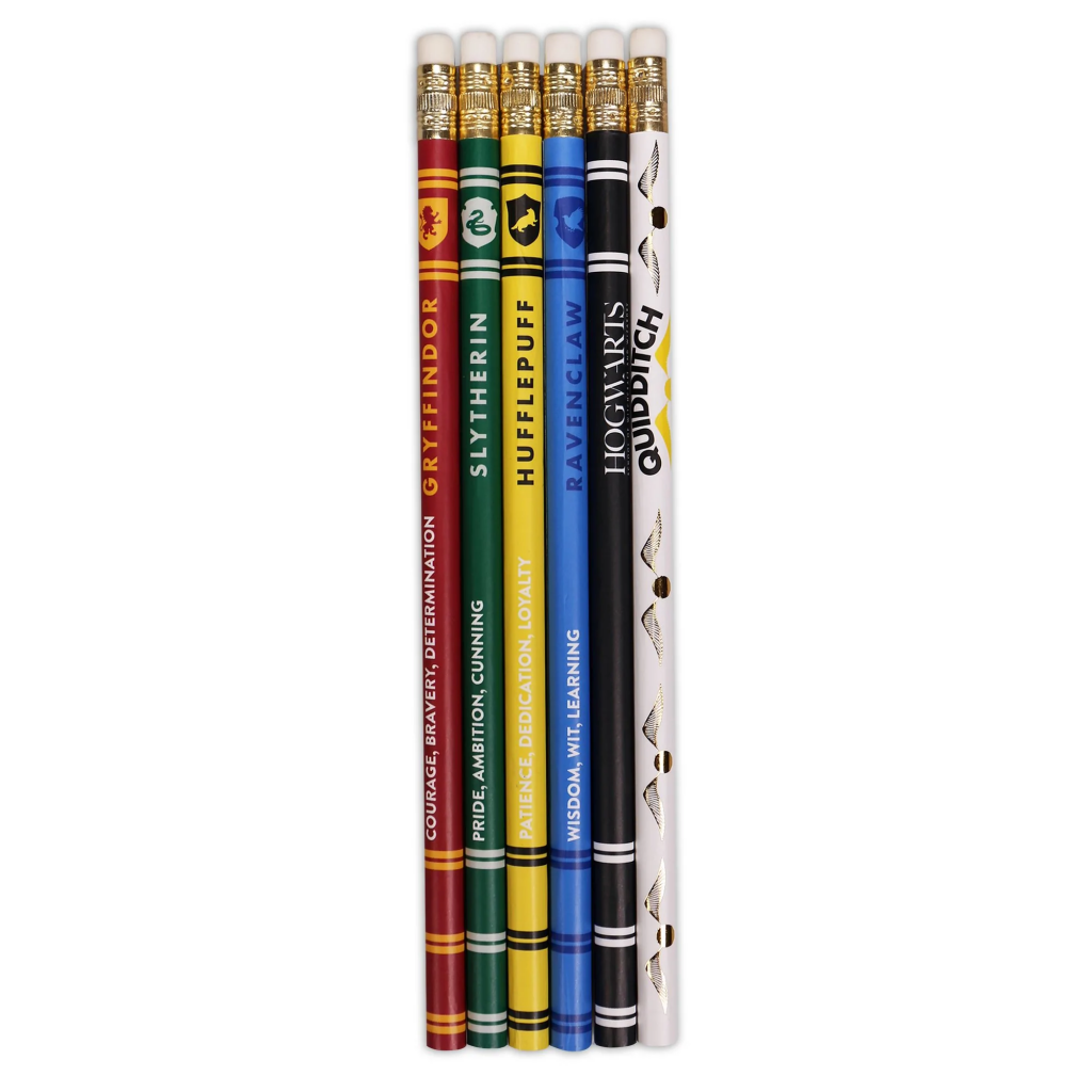 HARRY POTTER - House Pride - 6 Pencils Set
