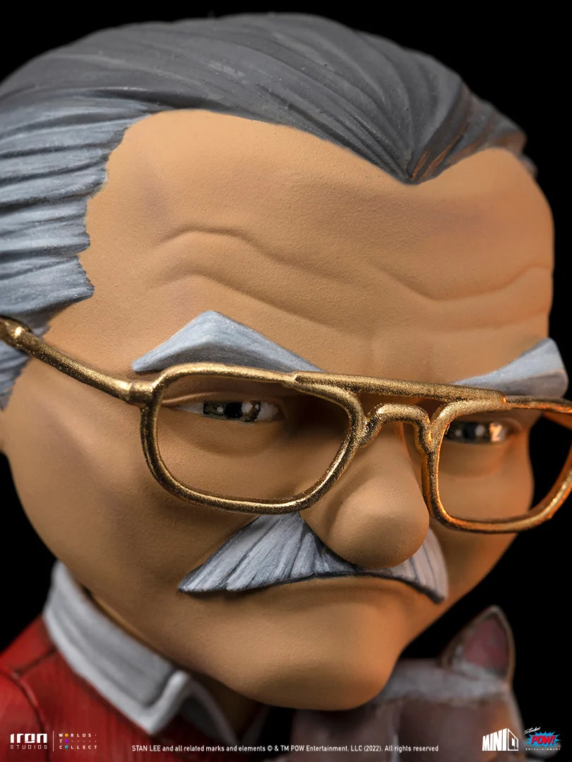 MARVEL - Stan Lee with Grumpy Cat - Figure Mini Co. 15cm