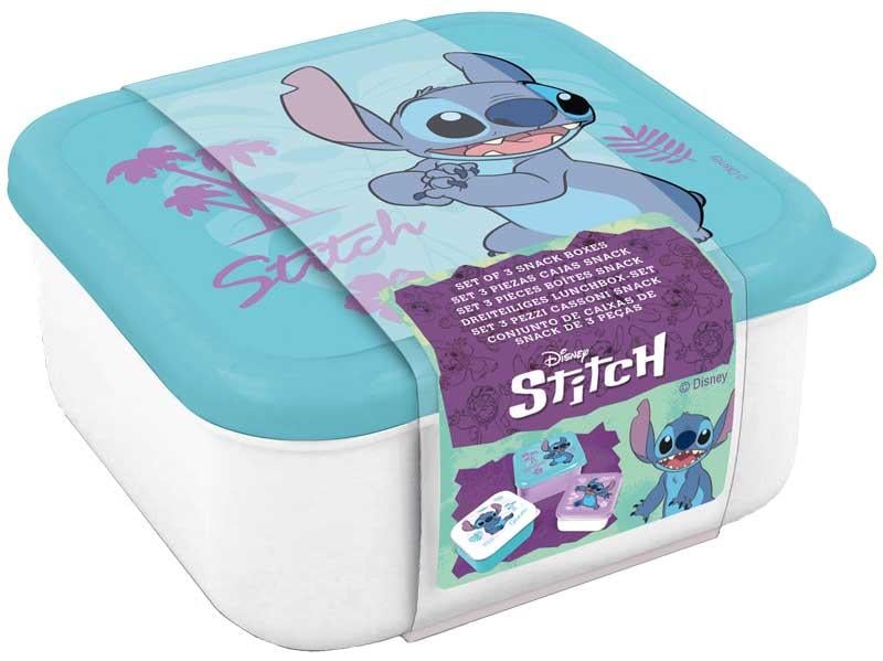 DISNEY - Stitch - Snack Boxes - 3 pcs