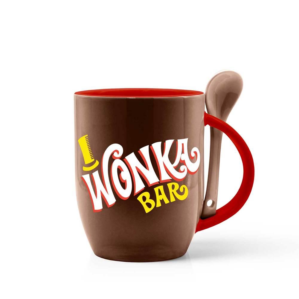 WILLY WONKA - Logo - Mug + Spoon - 350 ml