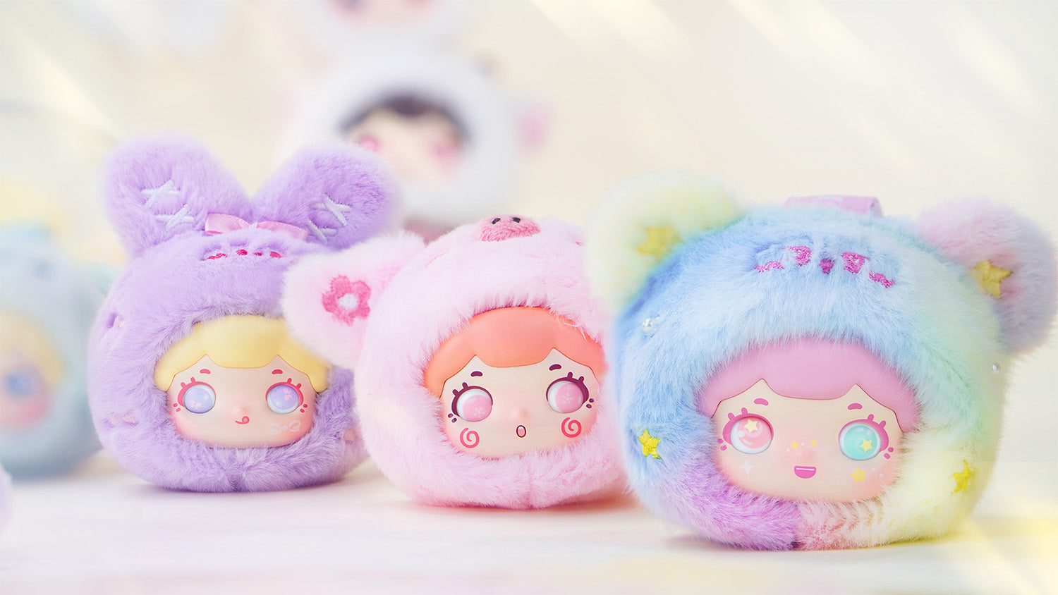 TOYBEBOP - Baobao's Fuzzy Babe Series Plush BLIND BOX - 6.5cm