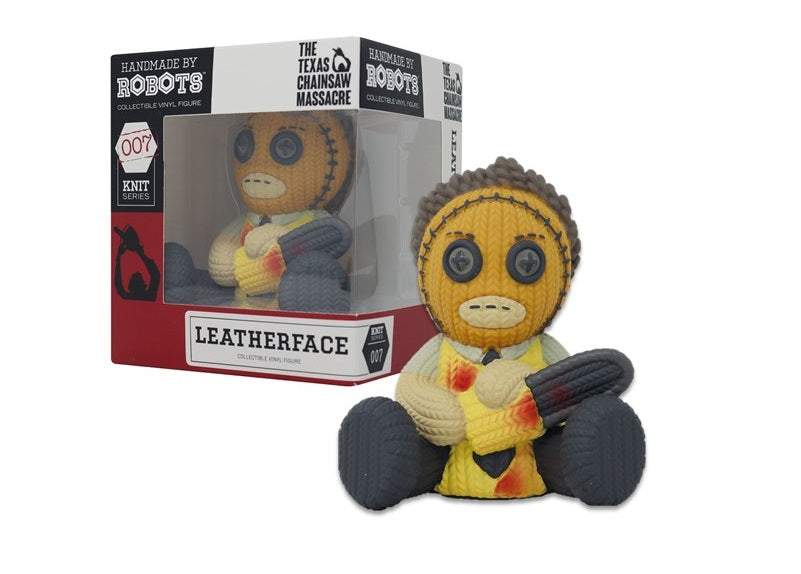 LEATHER FACE - Handmade By Robots N°07 - Collectible Vinyl Figure