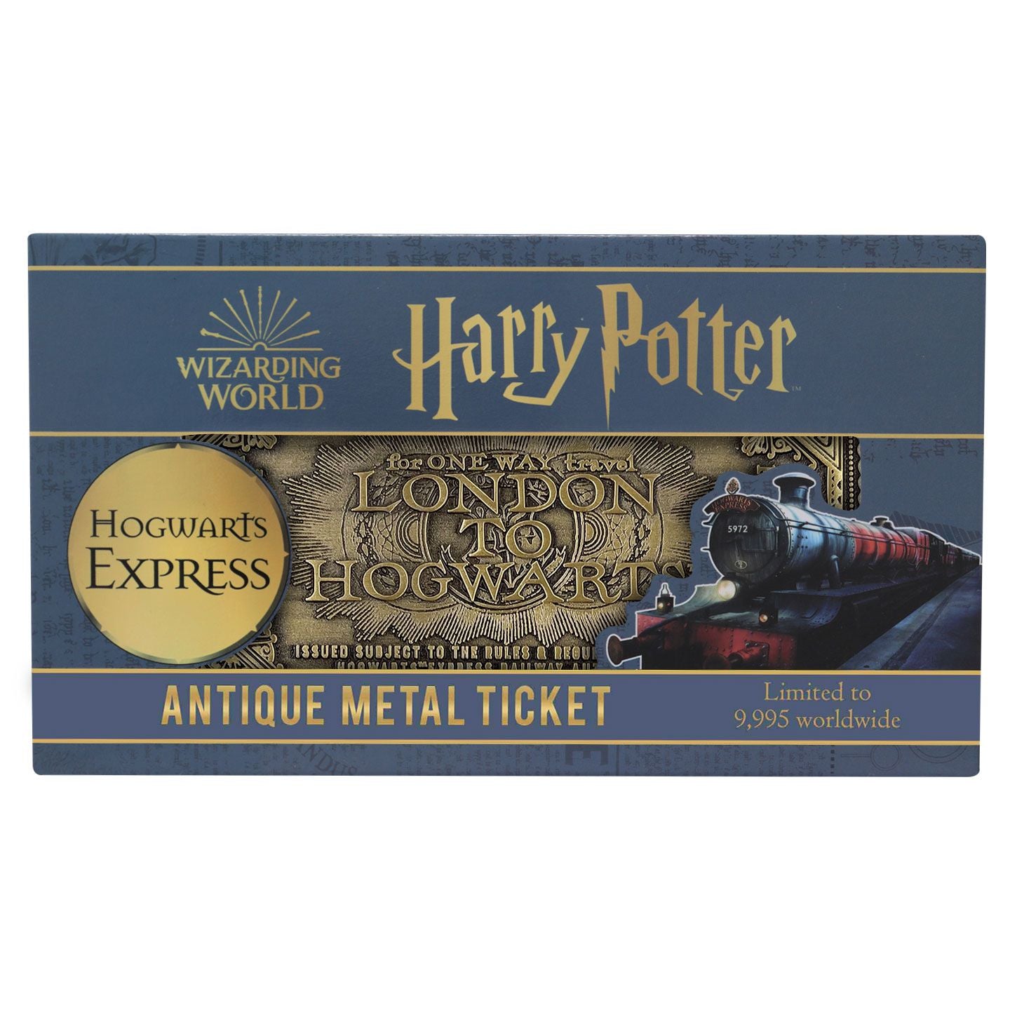 HARRY POTTER - Hogward Express Ticket - Limited Edition Replica