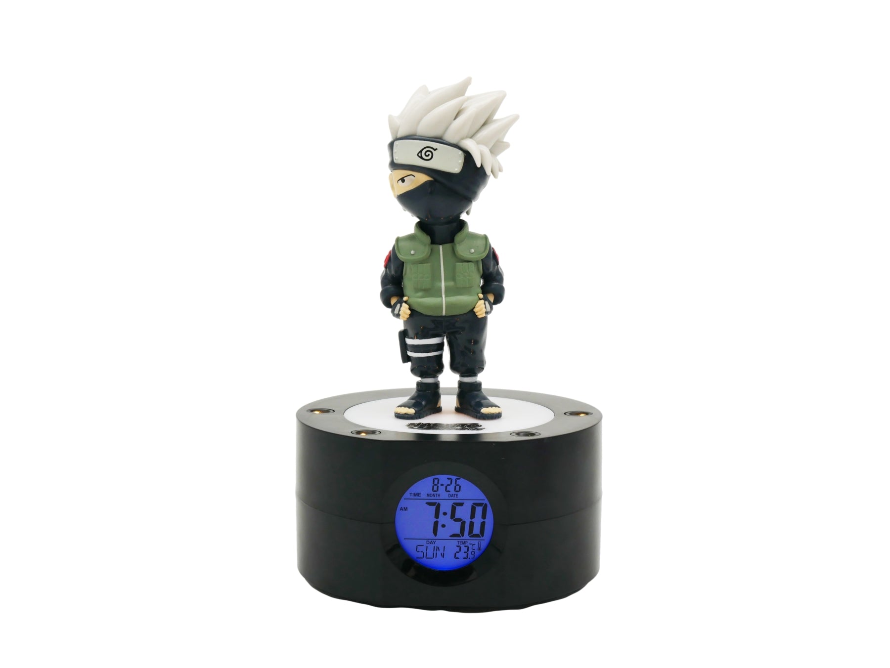 NARUTO - Kakashi - LED Light-Up Alarm Clock - 18 cm