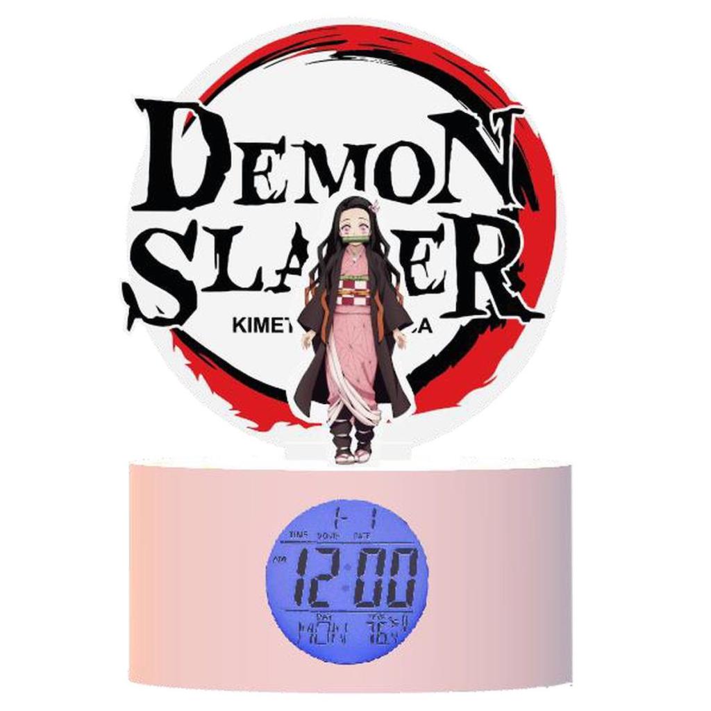 DEMON SLAYER - Nezuko - LED Light-Up Alarm Clock - 8inch
