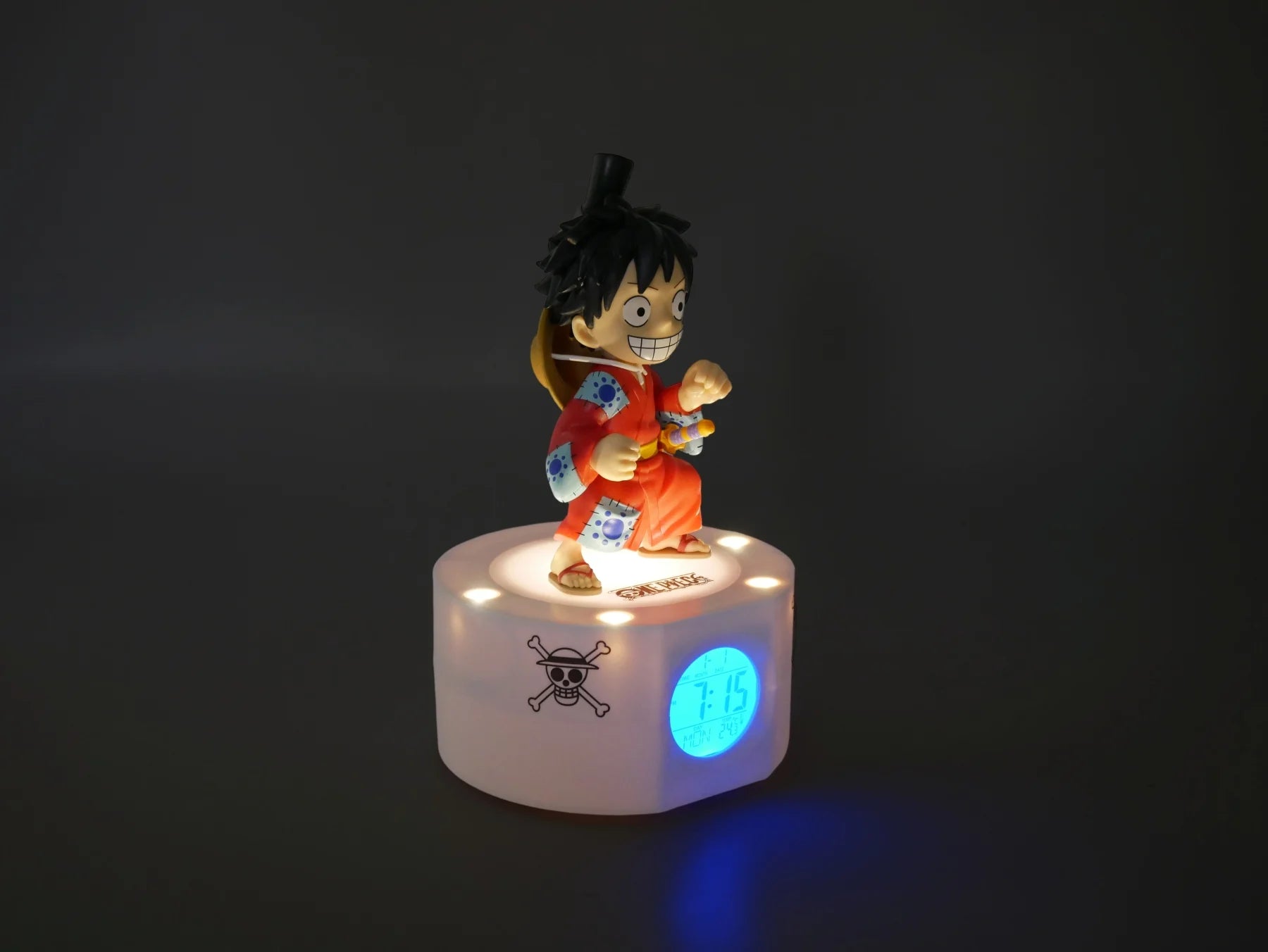 ONE PIECE - Luffy - LED Light-Up Alarm Clock