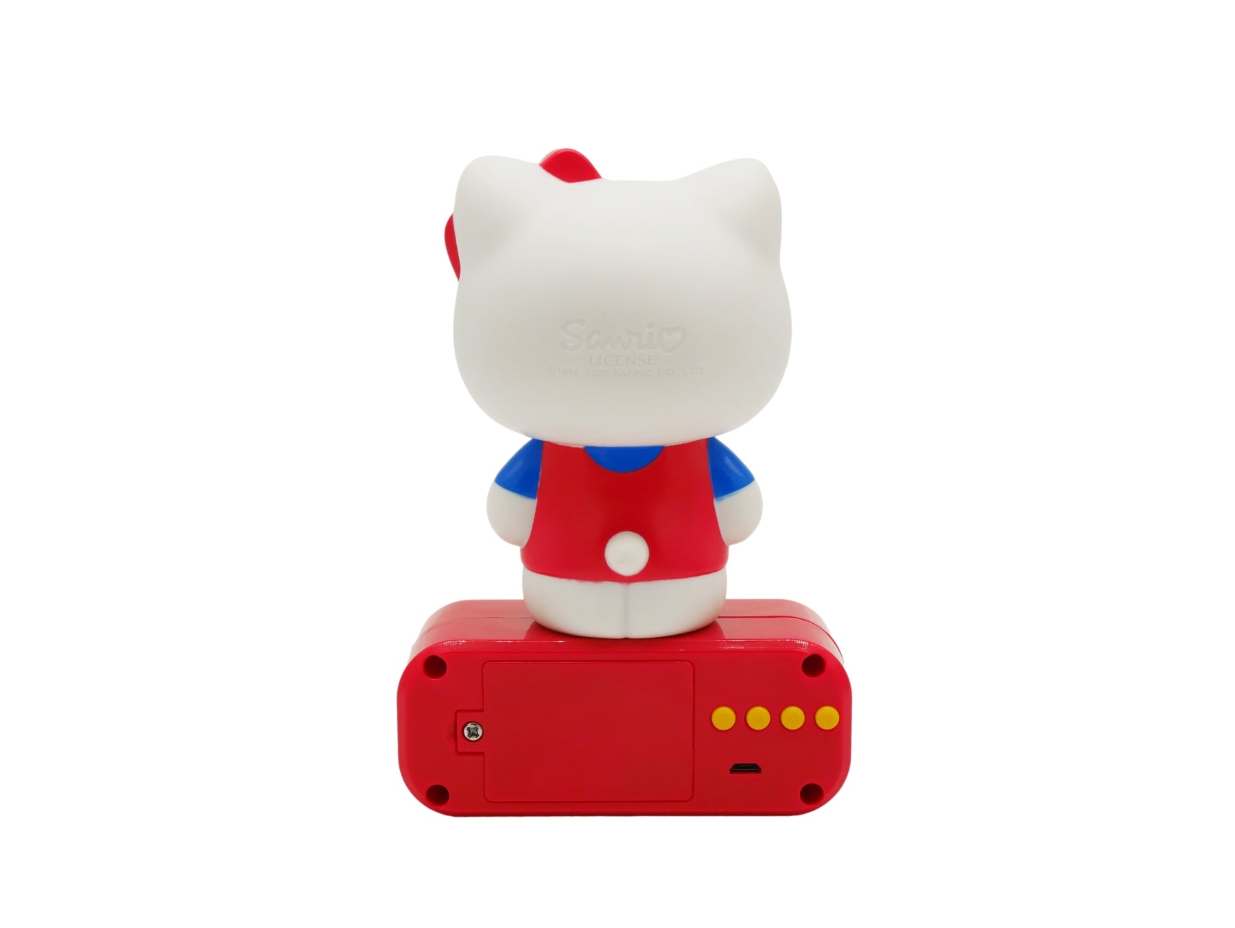 HELLO KITTY - Alarm Clock with LED Lamp - 7inch