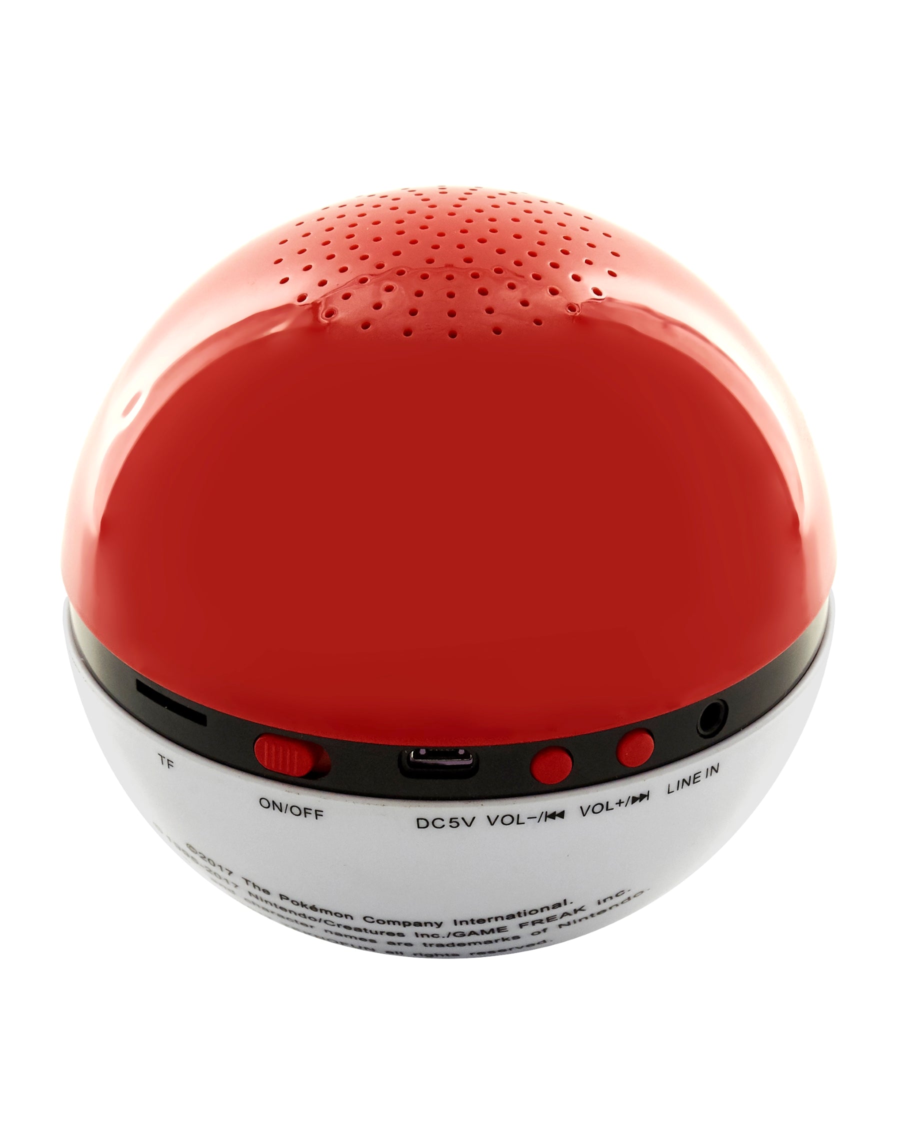 POKEMON - Pokeball - Bluetooth + Aux Speaker